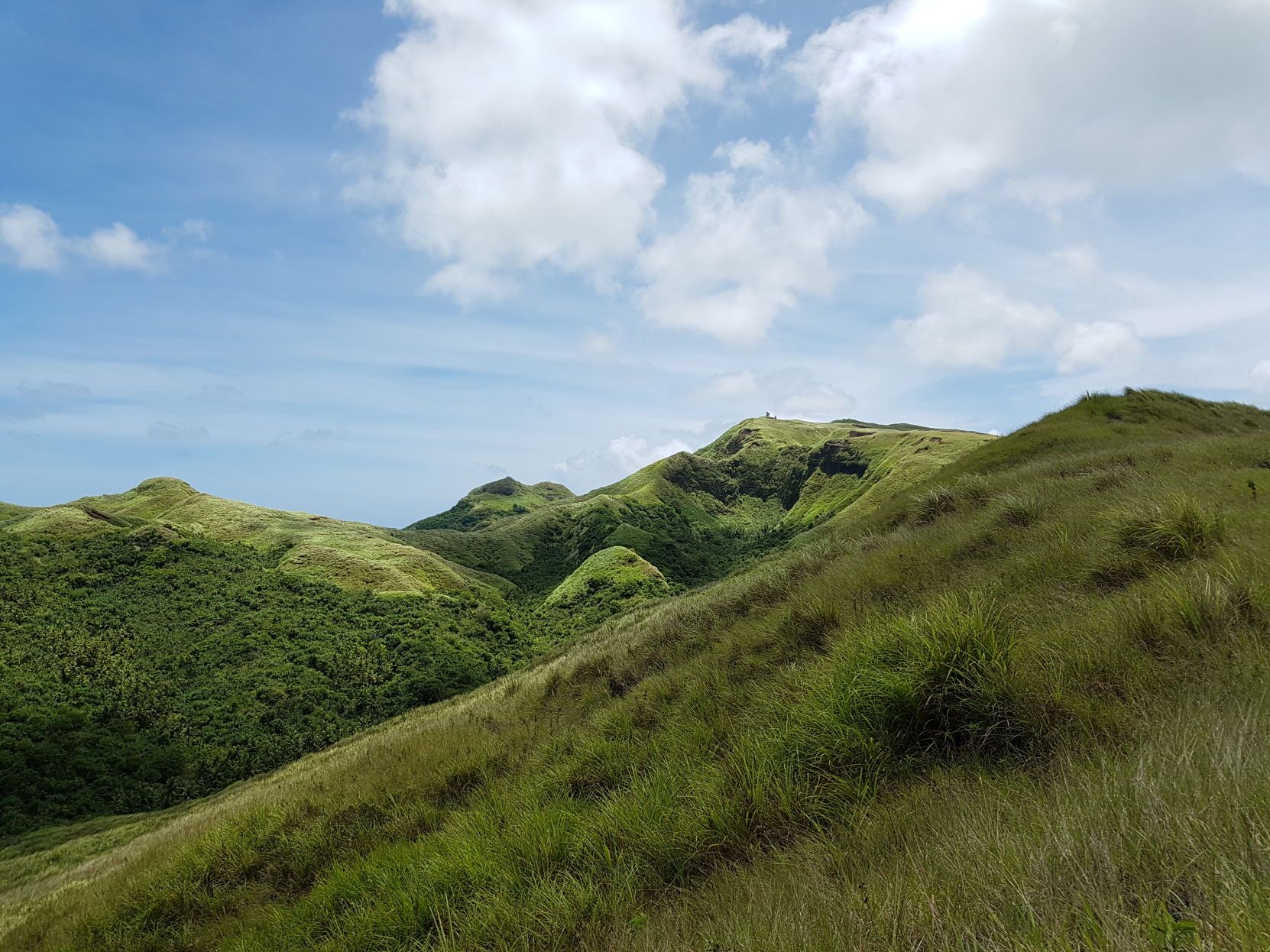 ridgeline steep climbs